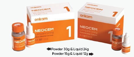 NEOENDO Neocem 1 (Glass Ionomer Cement- Luting & Lining) - ORAL HEALTHCART